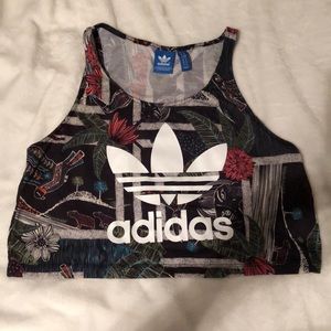 Adidas crop top